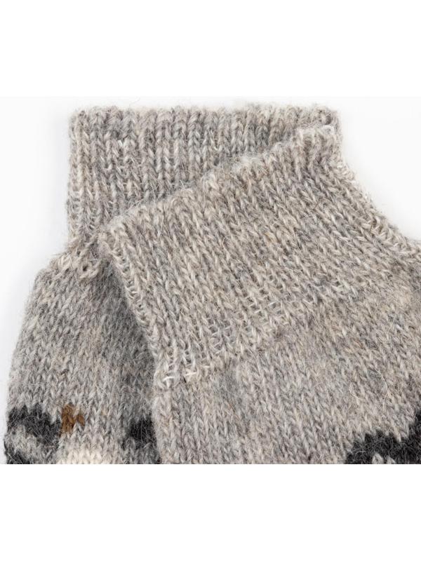 Носки мужские шерстяные, цвет серый, размер 29