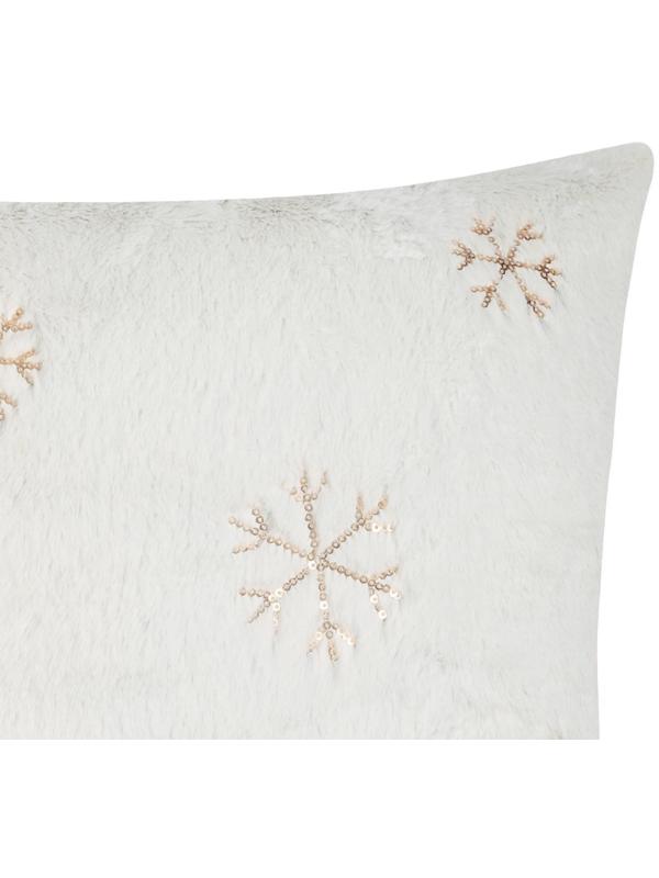 Наволочка декоративная Этель «Снежинка» золото 43 х 43 см, 100% п/э