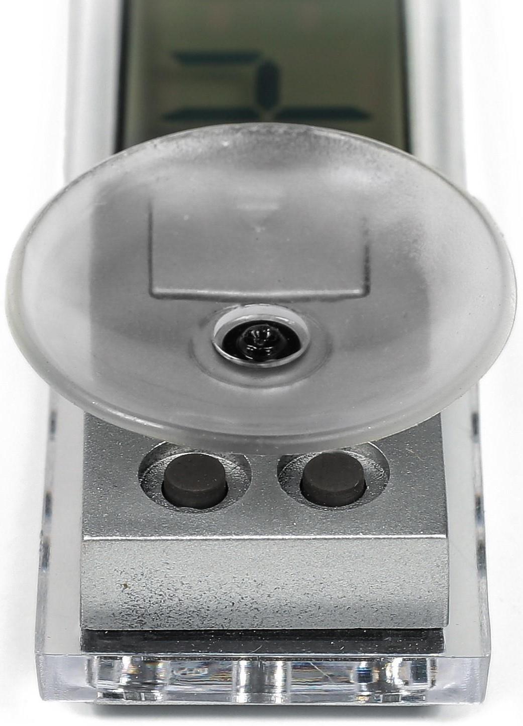 Часы автомобильные, внутрисалонные на присоске