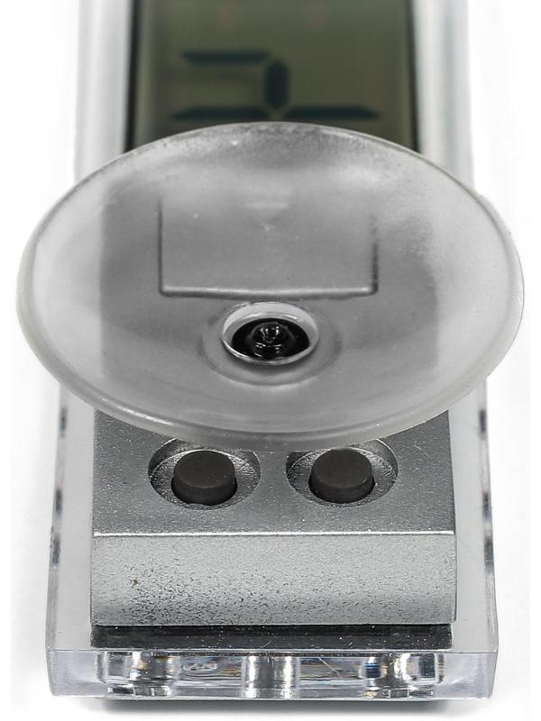 Часы автомобильные, внутрисалонные на присоске