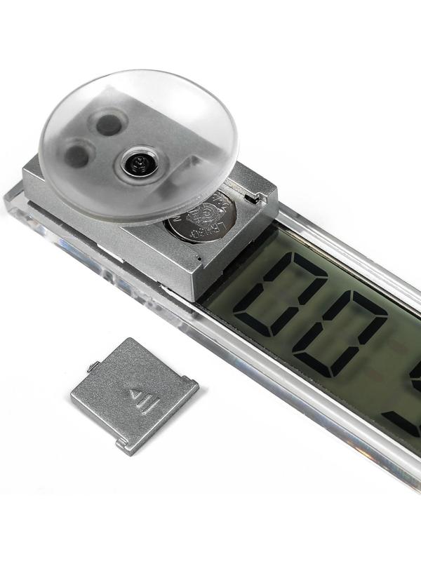 Часы автомобильные, внутрисалонные на присоске