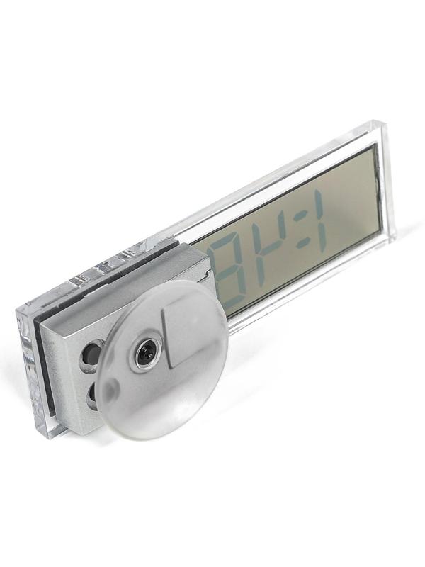 Часы автомобильные, внутрисалонные на присоске