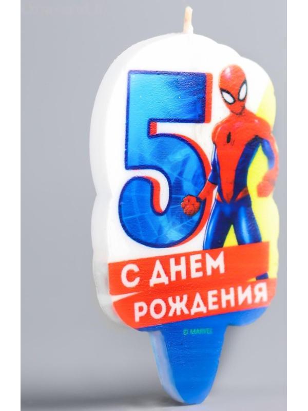Свеча в торт 5 