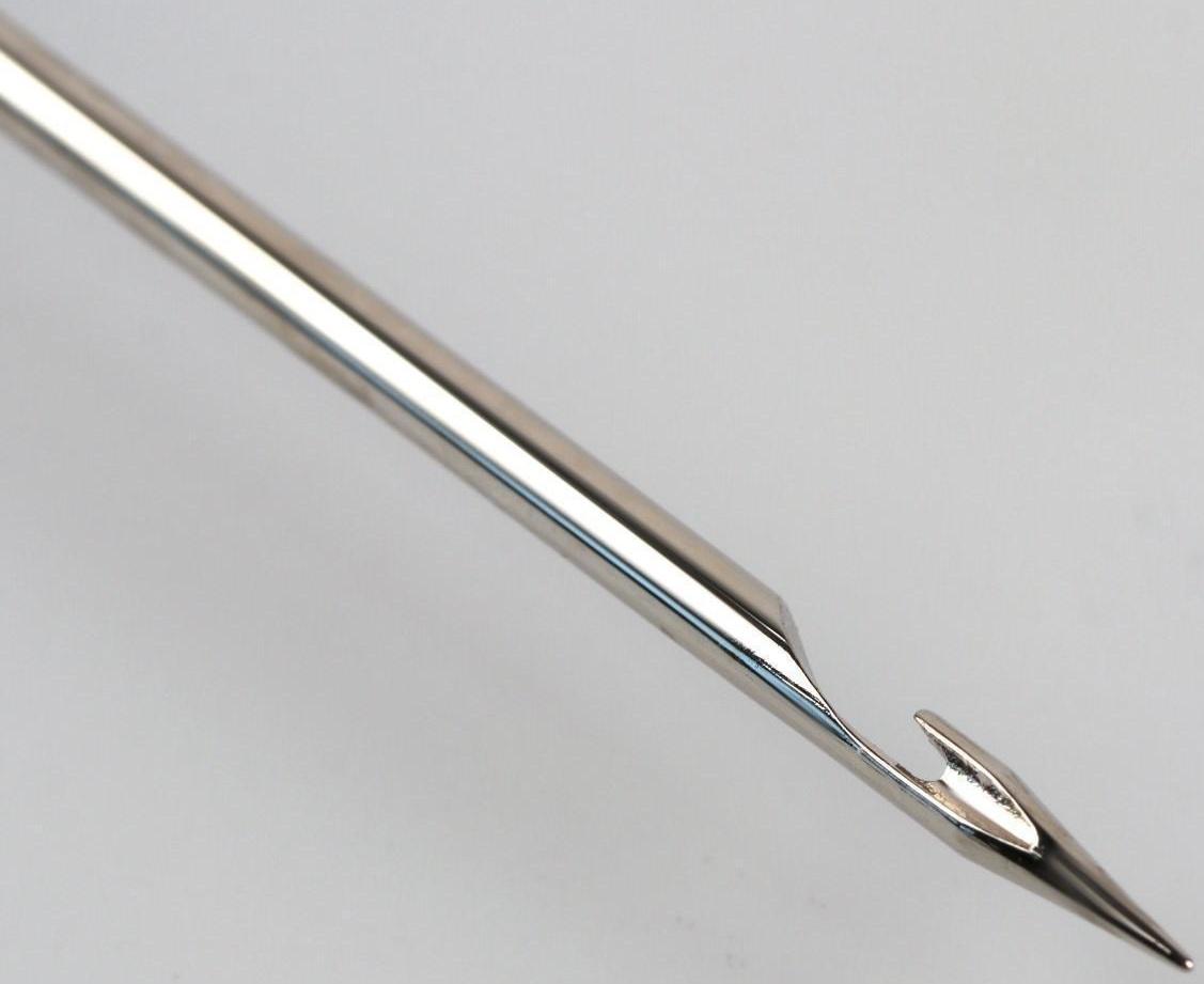 Шило швейное, с крючком, 13 × 2 см, цвет МИКС