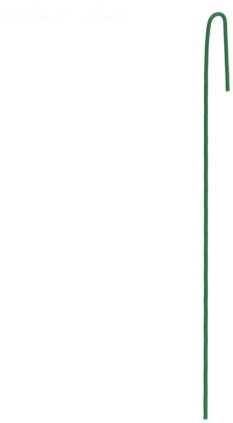 Колышек универсальный, h = 40 см, ножка d = 0.3 см, набор 10 шт., зелёный, Greengo