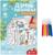 Домик-раскраска 3 в 1 «Весёлые зверята»