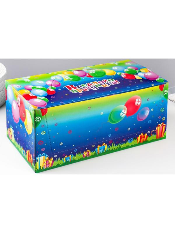 Шоу-бокс со свечами для торта цифры 