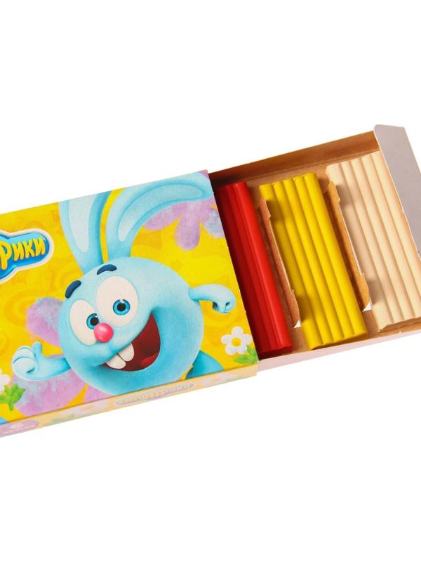 Пластилин СМЕШАРИКИ, 6 цветов, 90 г