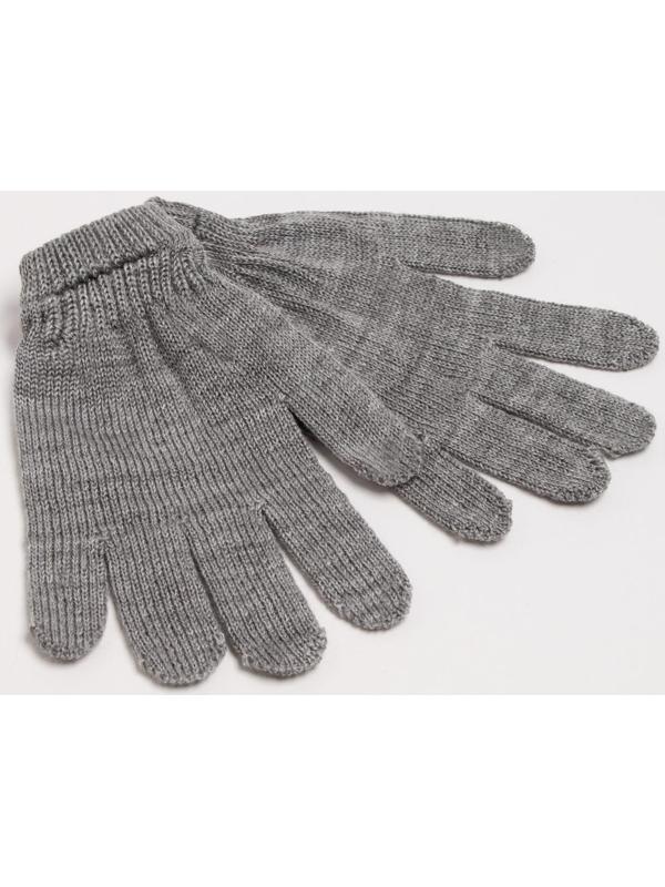 Перчатки женские, цвет светло-серый, размер 18