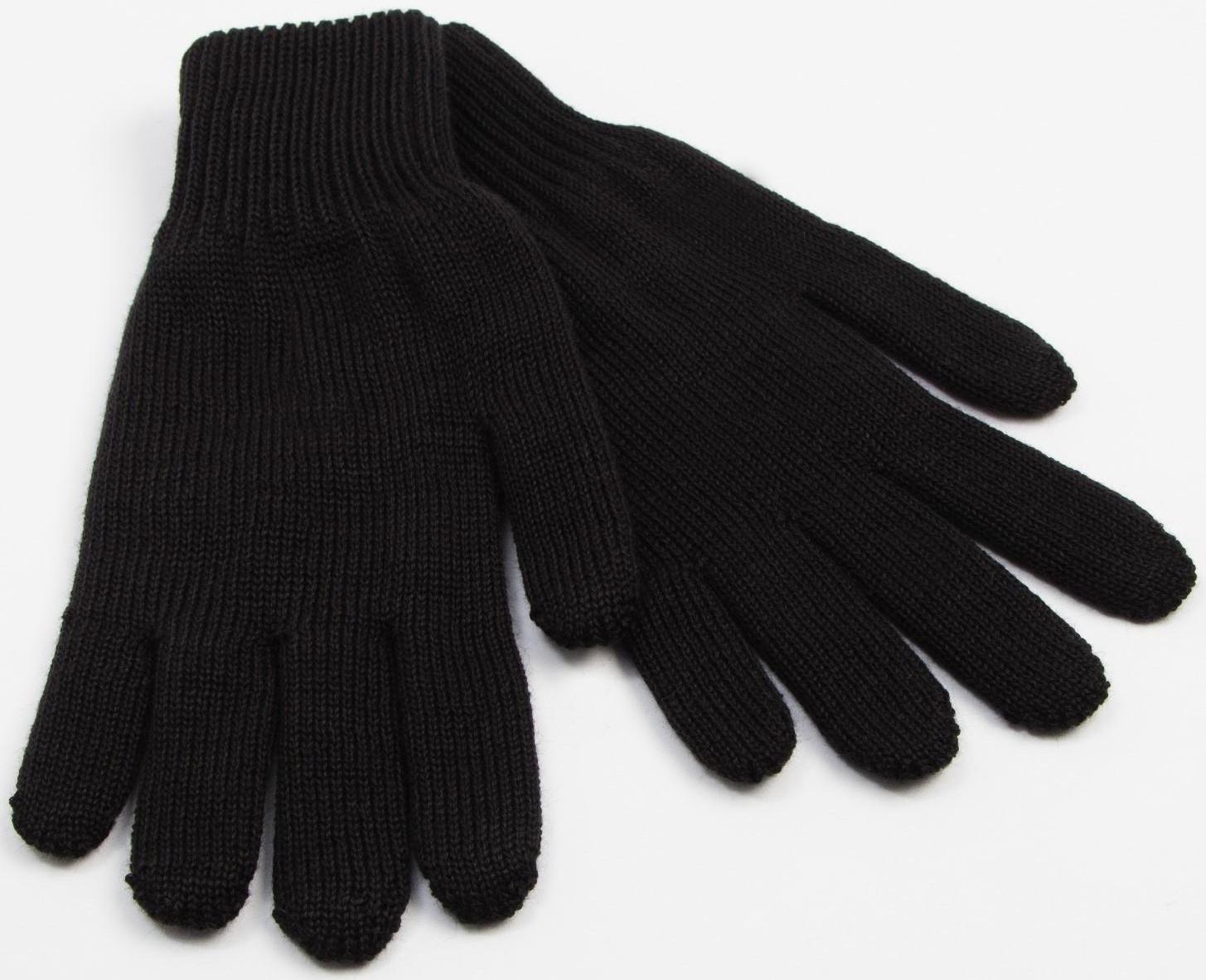 Перчатки, цвет чёрный, размер 20