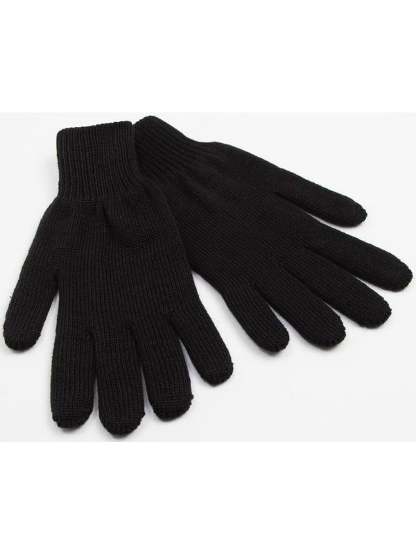 Перчатки, цвет чёрный, размер 20