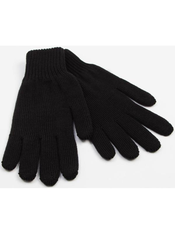 Перчатки, цвет чёрный, размер 20