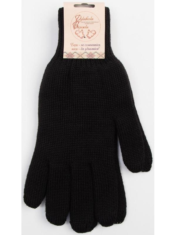 Перчатки, цвет чёрный, размер 20