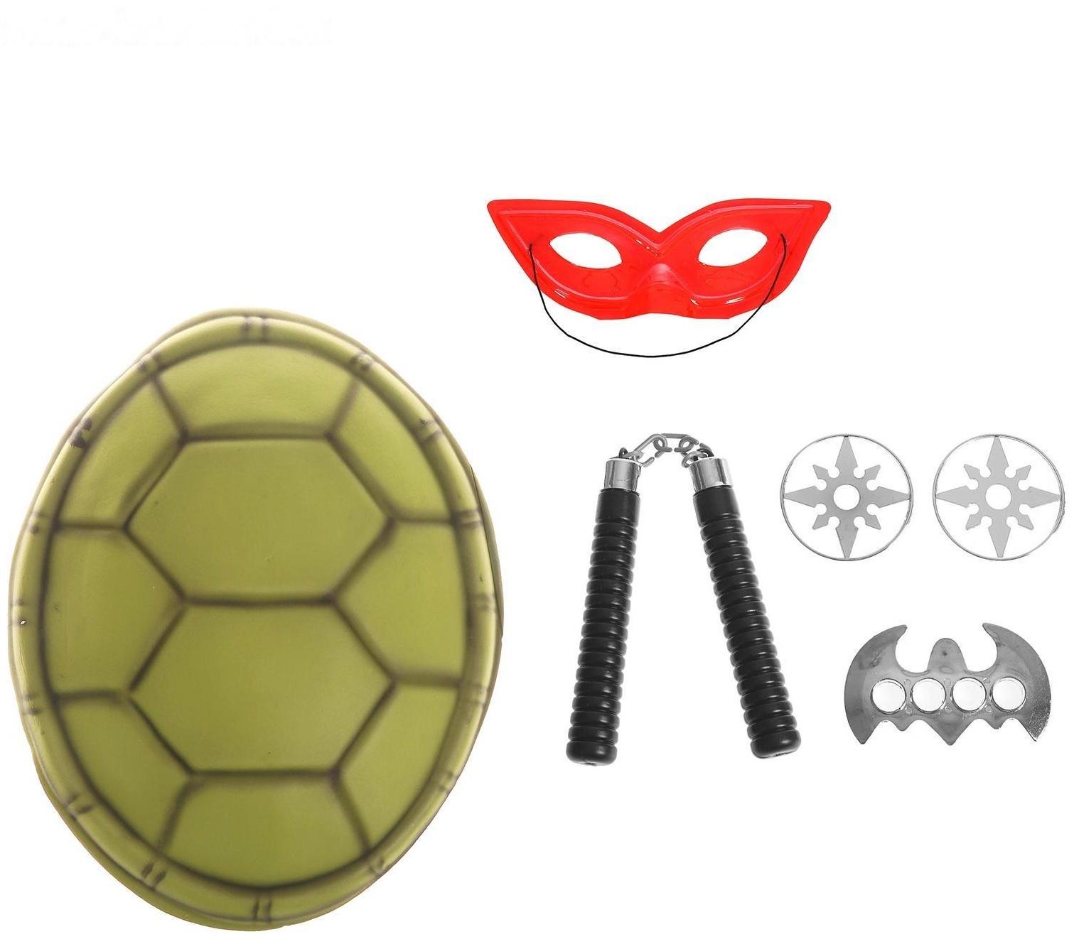 Карнавальный набор «Черепашки-ниндзя», 5 предметов