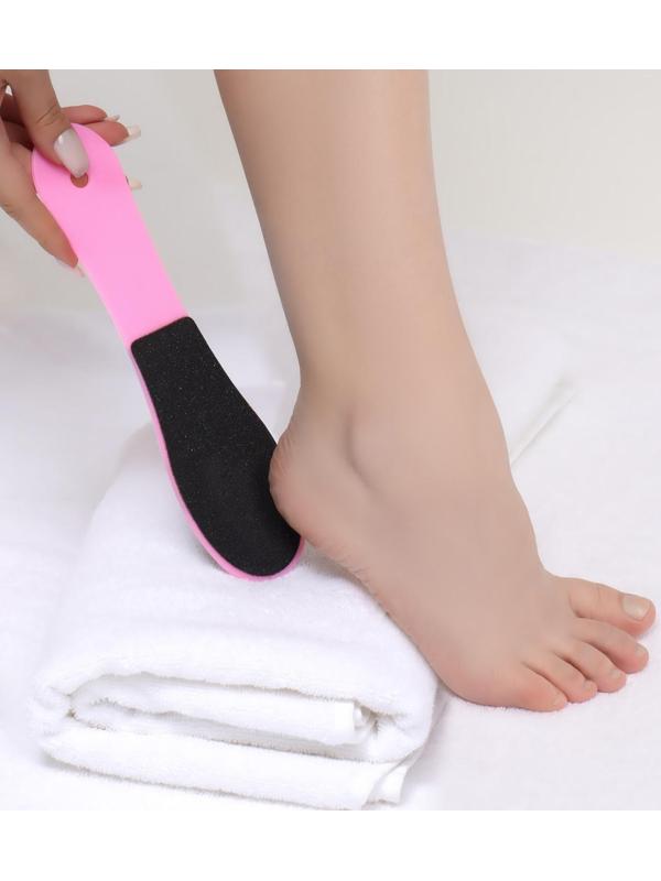 Тёрка для ног, наждачная, двусторонняя, 23,5 см, цвет МИКС