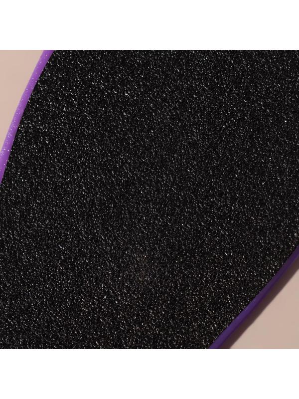 Тёрка для ног, наждачная, двусторонняя, 23,5 см, цвет МИКС