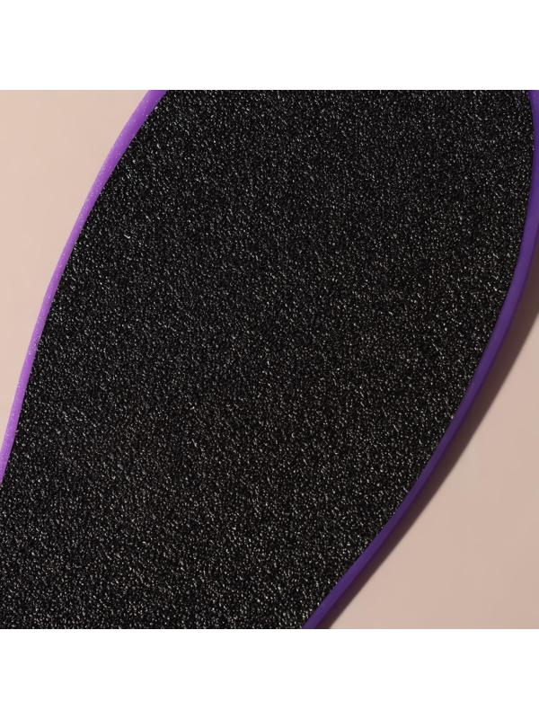 Тёрка для ног, наждачная, двусторонняя, 23,5 см, цвет МИКС