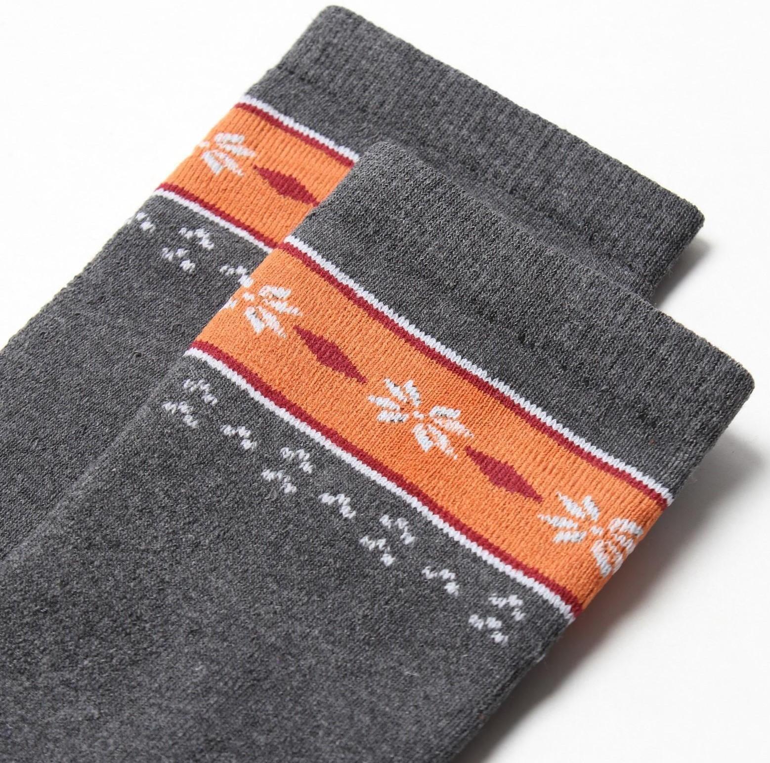 Носки женские махровые, цвет тёмно-серый, размер 23-25