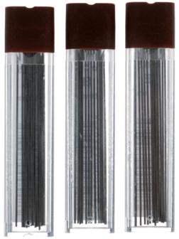 Набор грифелей для механических карандашей 3 футляра 0.5 мм Koh-I-Noor 4152 B, 12 штук в футляре (1161796)