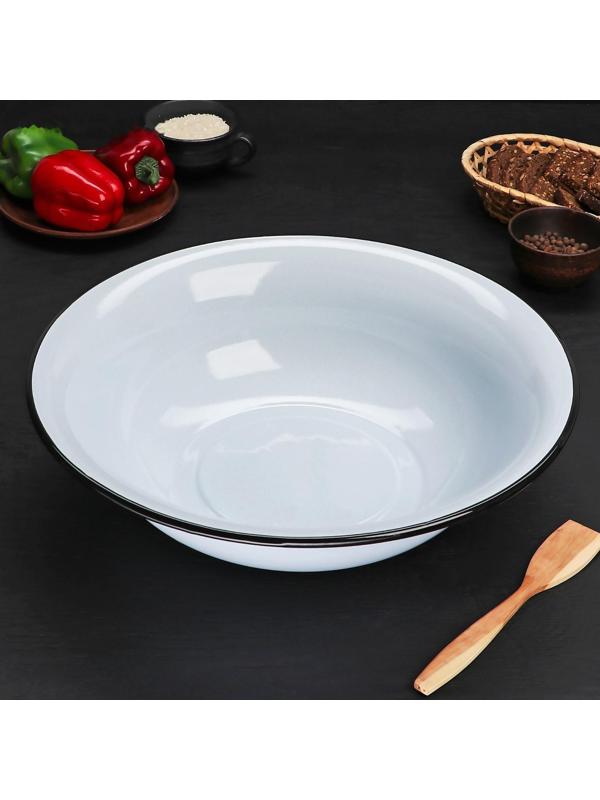 Таз, 10 л, индукция, цвет серо-голубой