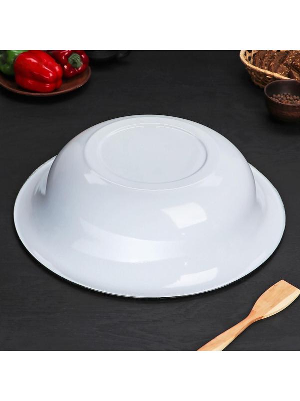 Таз, 10 л, индукция, цвет серо-голубой