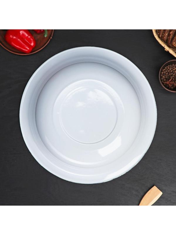 Таз, 10 л, индукция, цвет серо-голубой