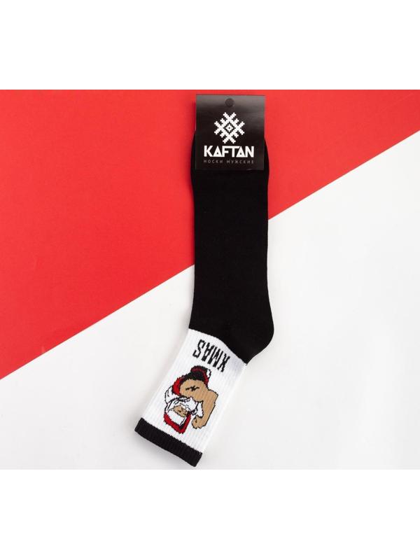 Носки новогодние мужские KAFTAN 