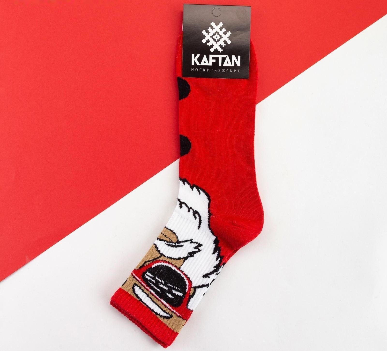 Носки новогодние мужские KAFTAN 