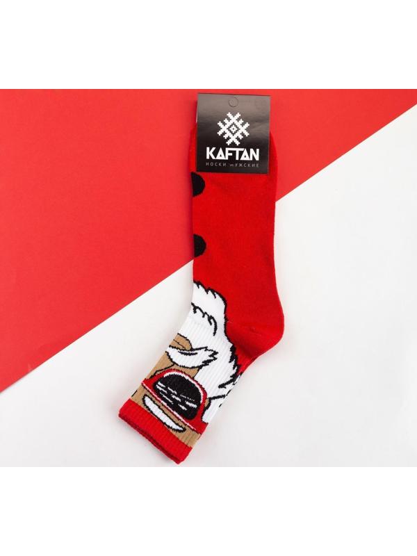 Носки новогодние мужские KAFTAN 