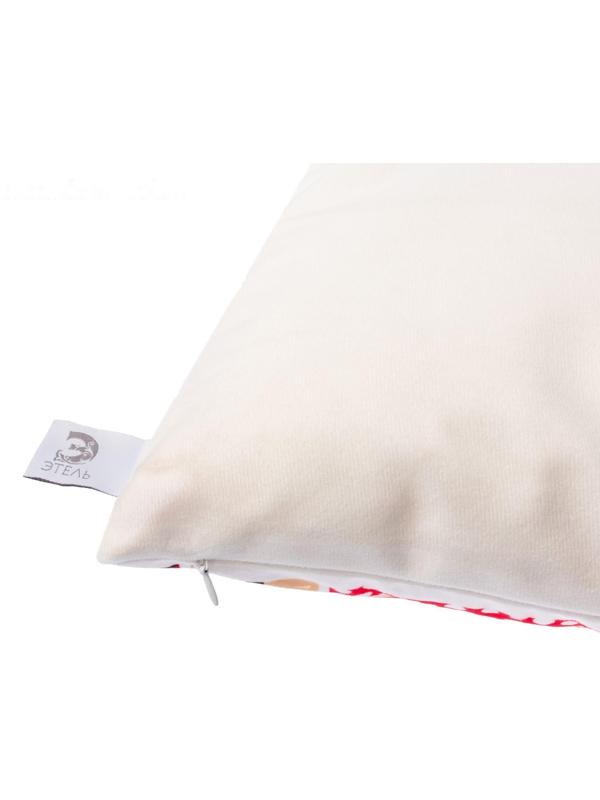 Наволочка декоративная Этель «Happy new year» 40х40 см, 100% п/э, велюр