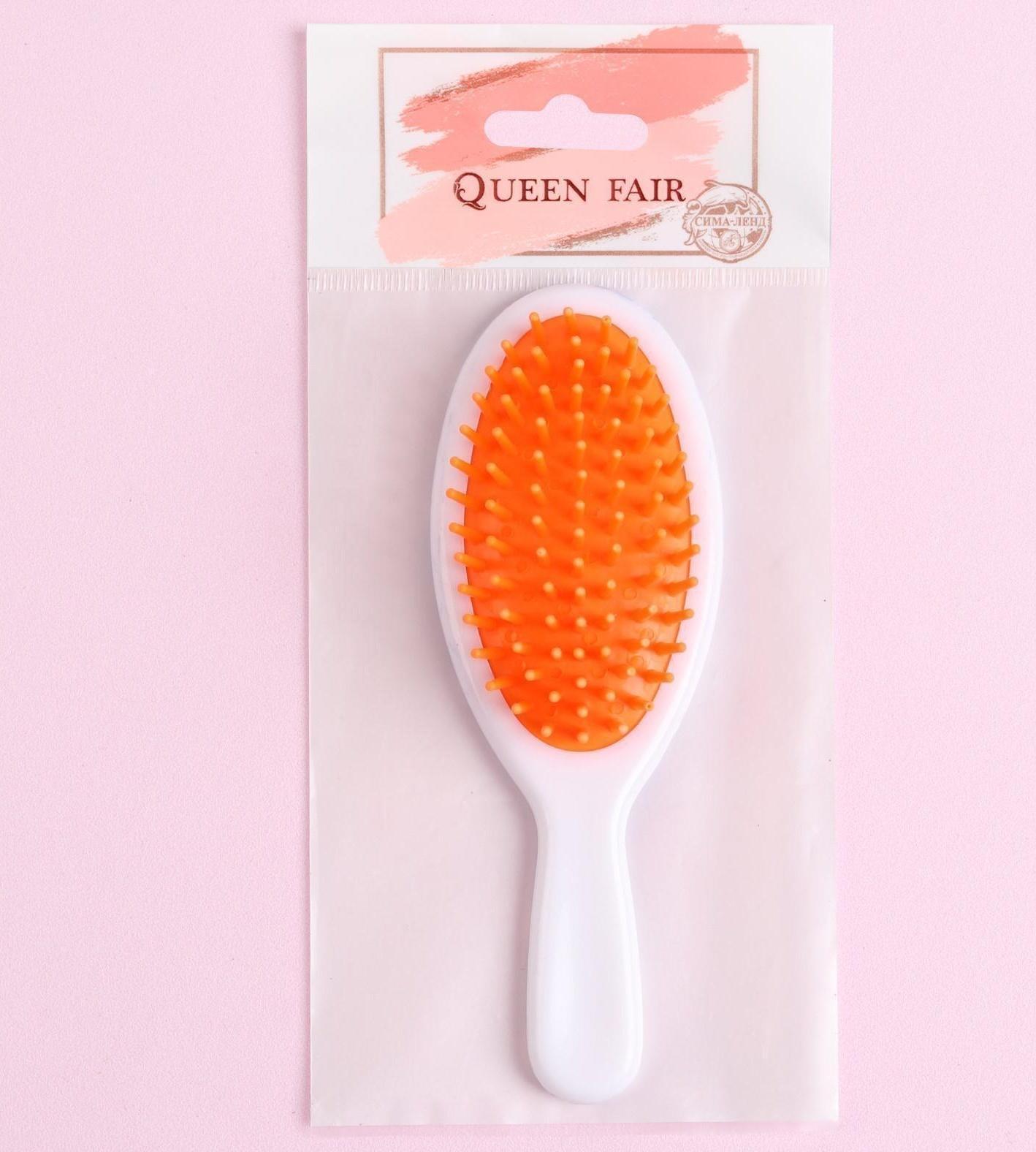 Расчёска массажная, 4,5 × 13 см, рисунок МИКС