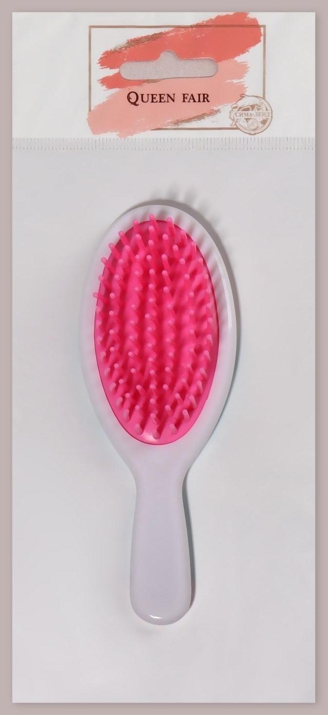 Расчёска массажная, 4,5 × 13 см, цвет МИКС