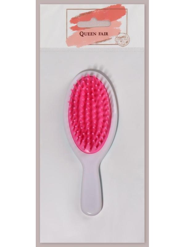 Расчёска массажная, 4,5 × 13 см, цвет МИКС