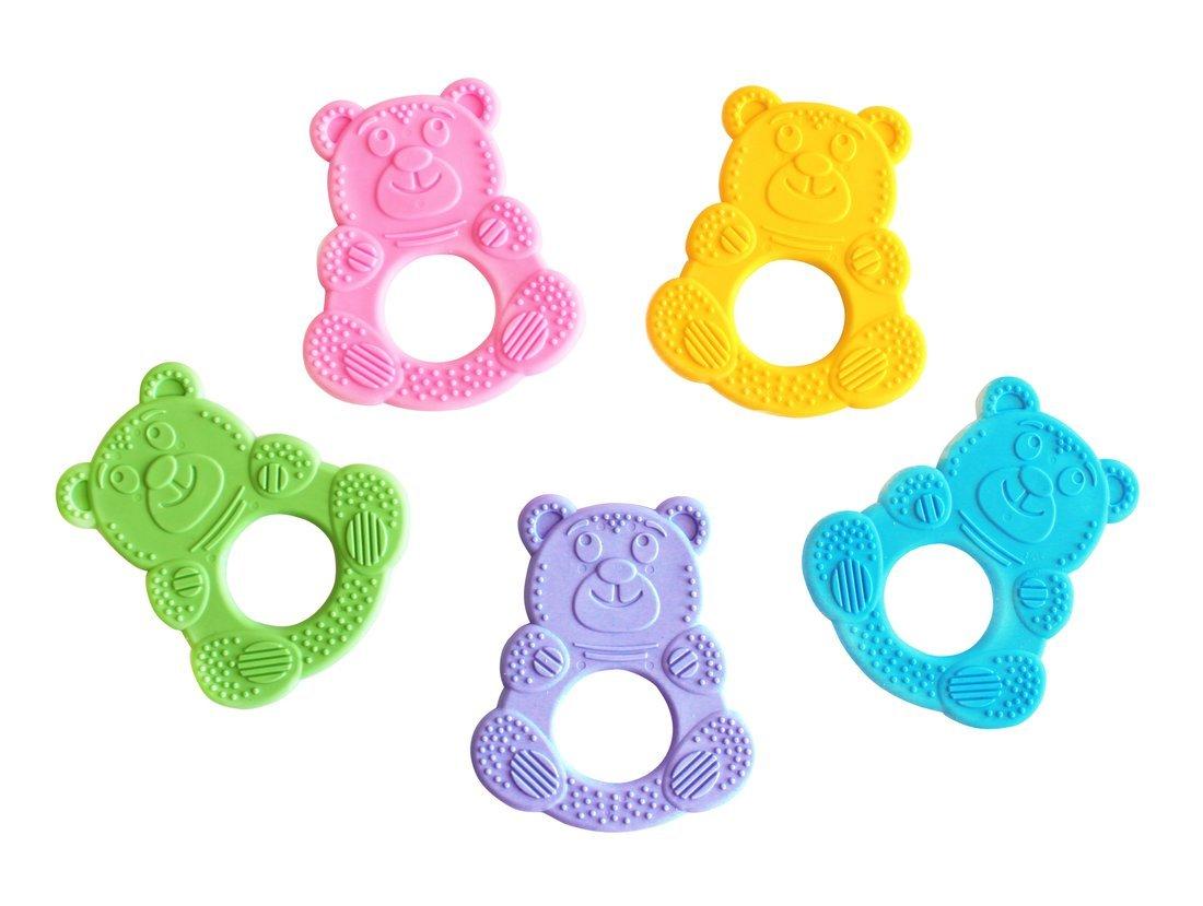 Массажёр-прорезыватель для дёсен Мишутка в ассорт.