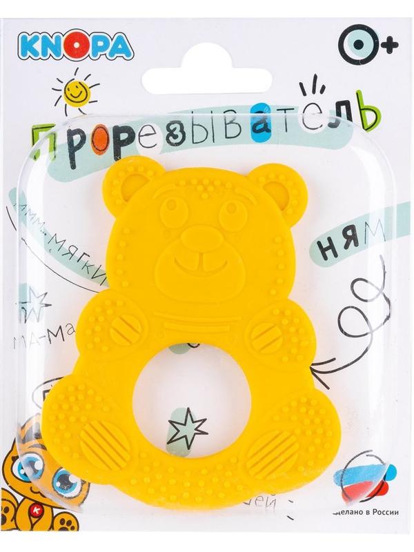 Массажёр-прорезыватель для дёсен Мишутка в ассорт.