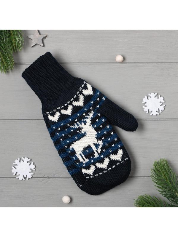 Женские варежки в подарочной коробке 