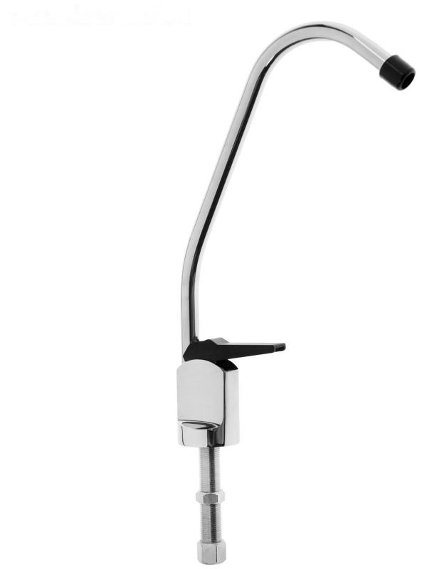 Кран для всех видов бытовых фильтров ZEIN К-01, нажимной, цинковый