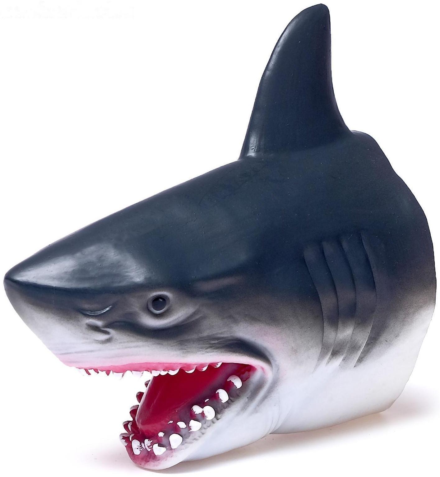 Мягкая фигурка животного «Акула», надевается на руку