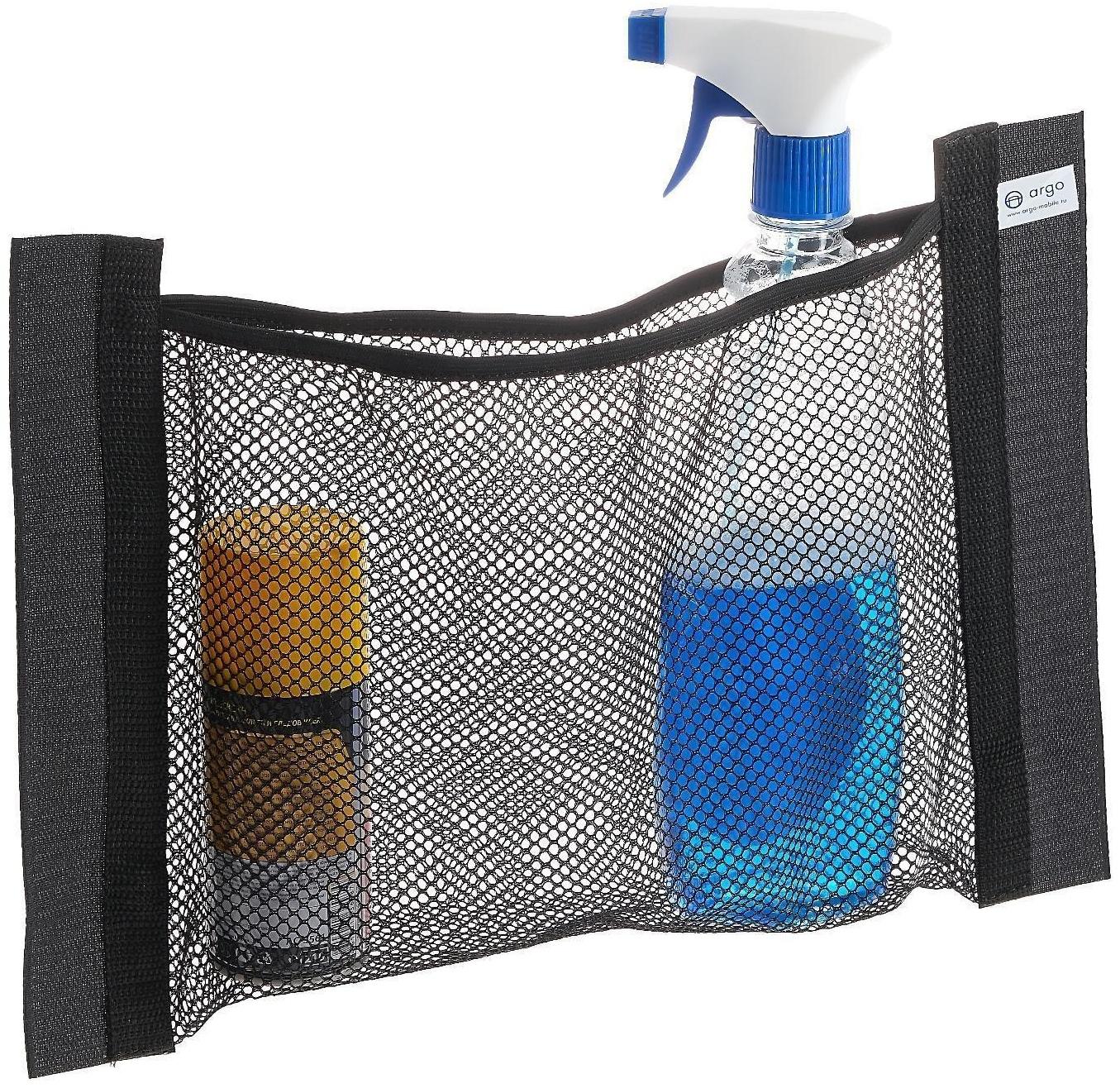 Сетка - карман в багажник, крепление липучкой к ворсу, 25 х 40 см