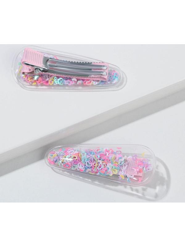 Заколки для волос «Девочка-конфетка», 2 шт.