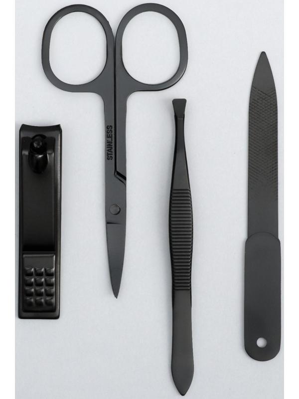 Маникюрный набор «Man rules», 4 предмета