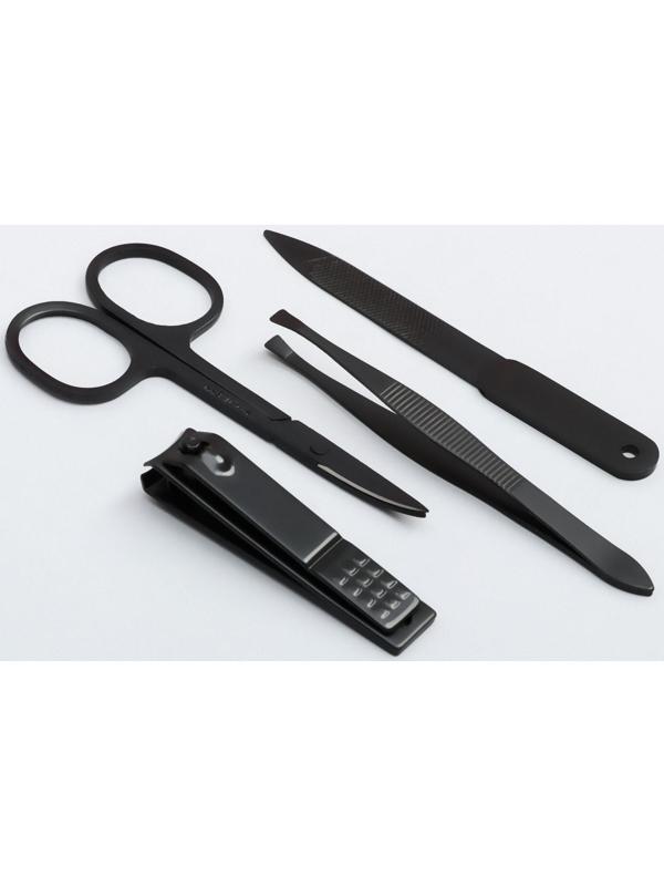 Маникюрный набор «Man rules», 4 предмета