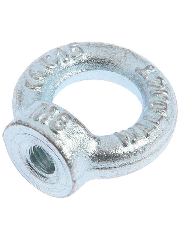 Рым-гайка ТУНДРА krep, DIN582, М8, оцинкованная, 1 шт.