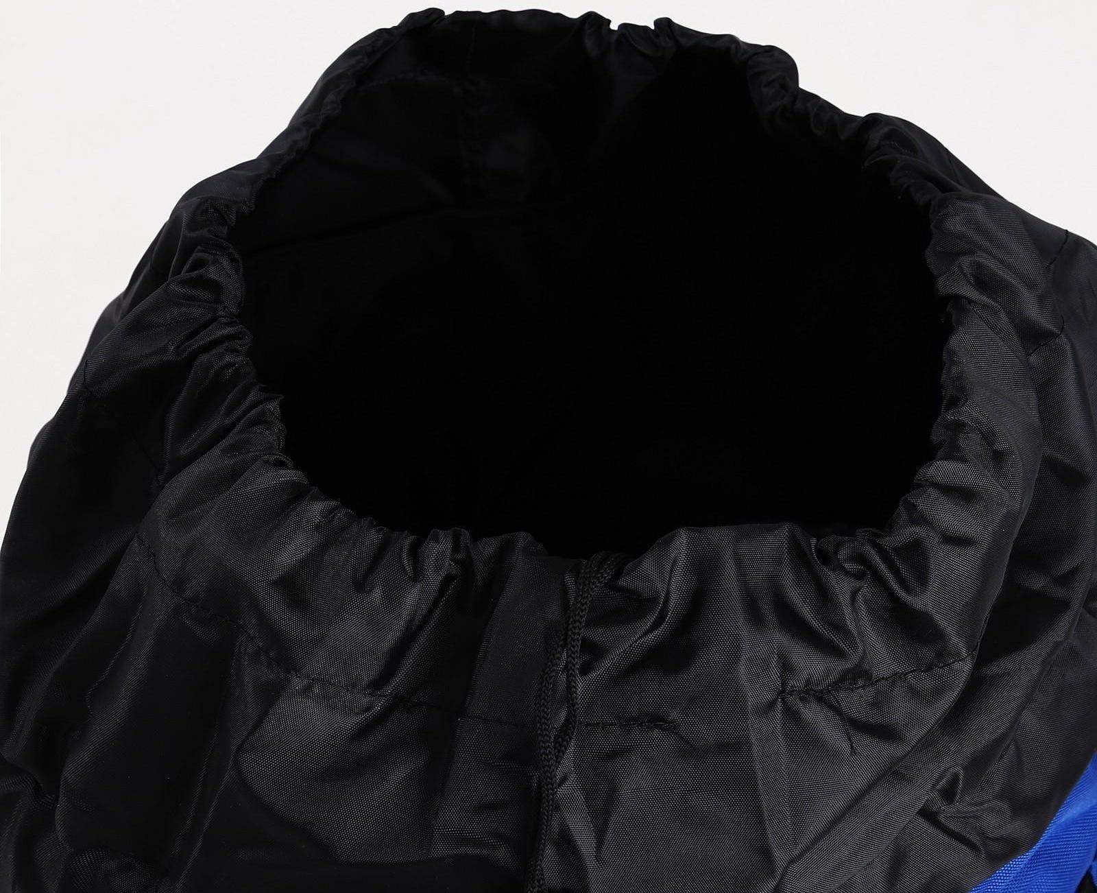 Рюкзак туристический, 90 л, отдел на шнурке, наружный карман, 2 боковые сетки, цвет синий/серый