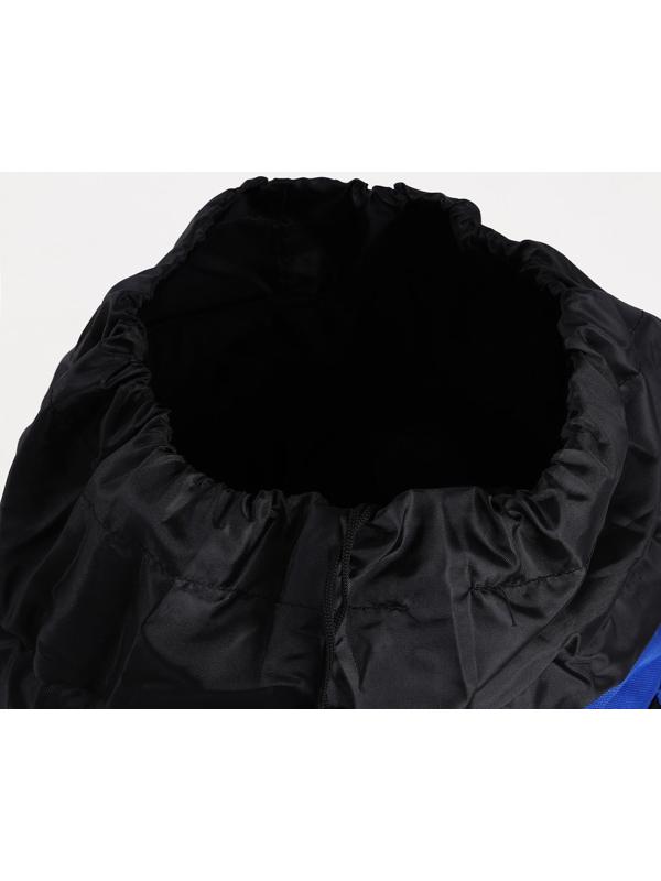 Рюкзак туристический, 90 л, отдел на шнурке, наружный карман, 2 боковые сетки, цвет синий/серый