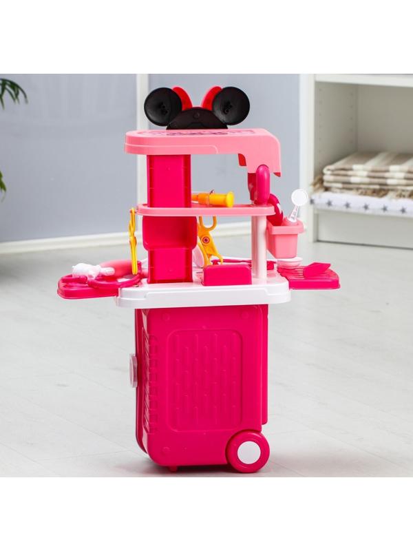 Набор доктора игровой, Минни Маус, в чемоданчике