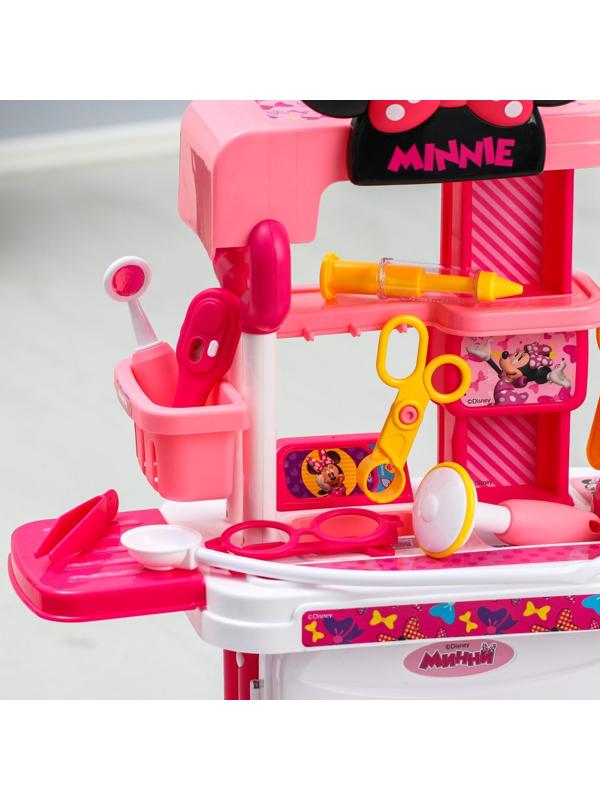 Набор доктора игровой, Минни Маус, в чемоданчике