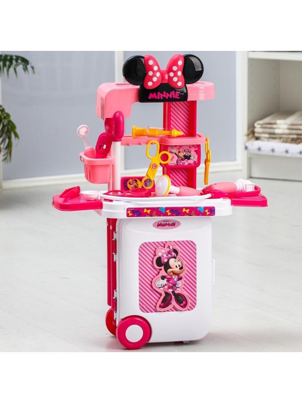 Набор доктора игровой, Минни Маус, в чемоданчике