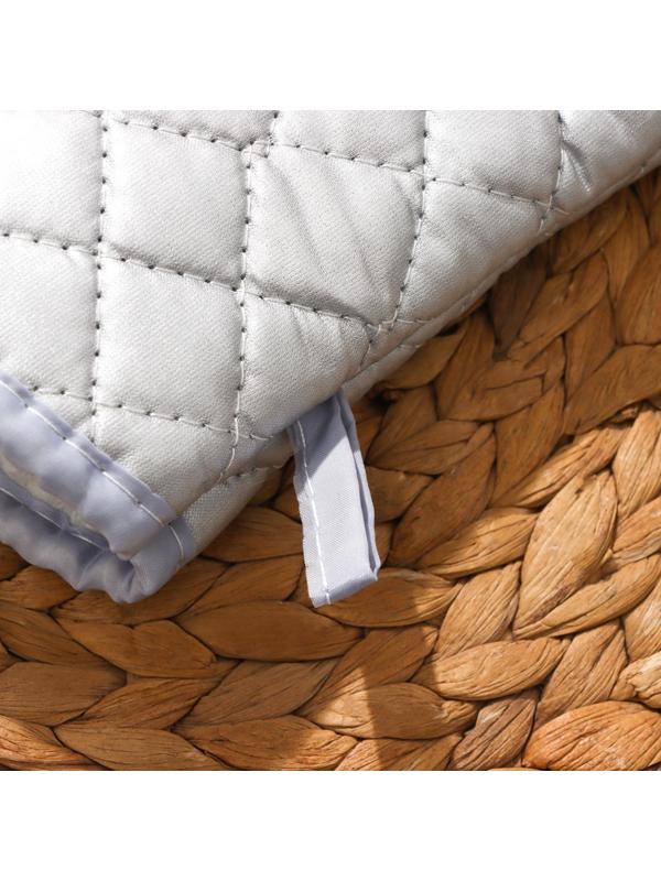 Набор прихваток «Профи», 2 шт, 30×16×2 см, цвет серый