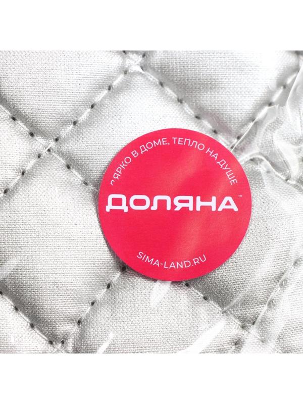 Набор прихваток «Профи», 2 шт, 30×16×2 см, цвет серый